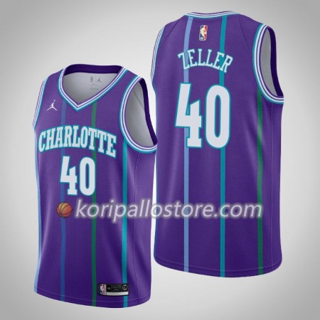 Charlotte Hornets Cody Zeller 40 Jordan Brand 2019-2020 Hardwood Classics Miesten Pelipaidat Swingman 